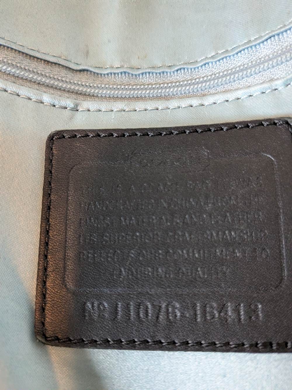 Coach Colette Black Cowhide Leather Hobo Shoulder Bag - Picture 2 of 14